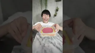 ISSEI funny video 😋😋😋 Cooking with rhythm 🌈 Colorful Chocolate Fudge | July 11, 2022