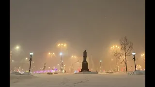 Сильный снегопад обрушился на Москву! Первые итоги.