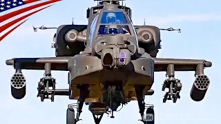 AH-64 Apache Helicopter Cool Video & Maneuver/Shoot