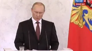 Путину пришлось объяснять, почему в Крыму не пролилась кровь