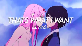 Lil Nas X - Thats What I Want (AMV)