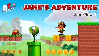 Jake's Adventure - Level 1 / Gameplay Walkthrough (Android, iOS)