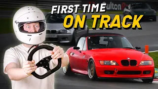 FIRST TRACK DAY in the BMW Z3! Oulton Park in the Rain | Ep 5