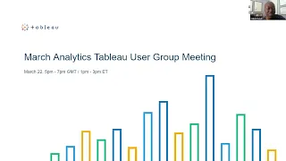 Analytics Tableau User Group - 22 March 2021