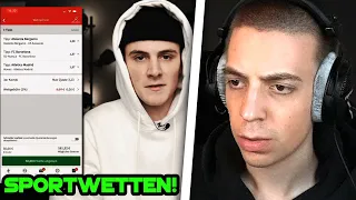 ClashGames REAGIERT auf durch SPORTWETTEN zu ROLEX traden! 🤑 | ClashGames Reaktion