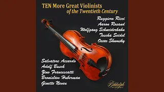 Violin Concerto No. 1 in G Minor, Op. 26: I. Allegro moderato