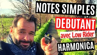 NOTE SIMPLE à l'Harmonica pour Débutant avec Low Rider