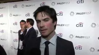 Ian Somerhalder talks about his relationship with Elena on 'The Vampire Diaries'