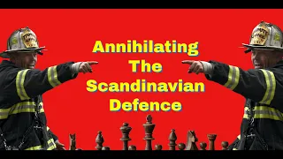 Annihilating The Scandinavian Defence | Tricks, Traps And Blunders 54