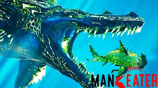 ALL MANEATER DLC CREATURES! Most EPIC Shark Boss Battle! - Maneater Truth Quest DLC