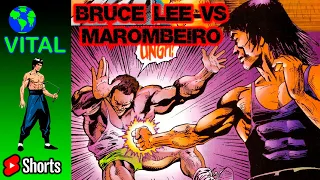 🌎 Bruce Lee vai treinar na Praia e encara musculosos #Shorts