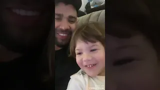 Gusttavo Lima faz show em Campo Grande/MS & Passa dia com os filhos