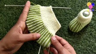 Instantly make this baby booties For 0 to 3 months