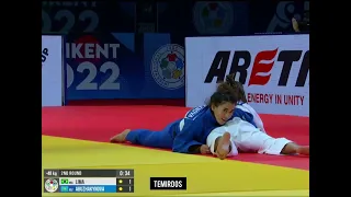 ABUZHAKYNOVA, Abiba 48kg judo world championship 2022 Tashkent