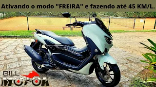 Como ativar o modo "FREIRA" na NMAX 160 2021 e fazer até 45 km/l se vc acha ela beberrona vejaaaa!!!