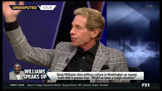 UNDISPUTED - Doug Williams explains why the Redskins avoided Colin Kaepernick - Skip Bayless