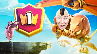 ♻️🥇Ich bin PLATZ 1 der WELT mit SCHWEINEREITER CYCLE… | Clash Royale Deutsch