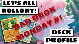 Bad Deck Monday #1! Let's All Rollout Deck Profile / Analysis (PTCGO Gameplay) (SSH - FST)