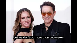 Robert Downey Jr.'s Wife Susan Shares the '2-Week Rule'