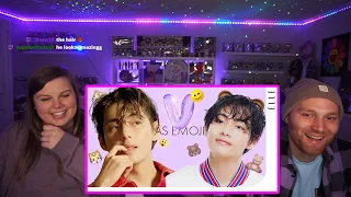 BTS V's emoji interview ELLE KOREA & PICTORIAL | Reaction