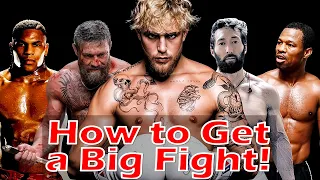 How I got my Dream Fight against a Legend! / 3 Ways to Get a Big Fight! #Boxing @SugarShaneShow