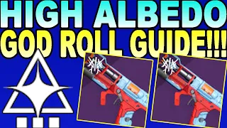 HOW TO GET HIGH ALBEDO & GOD ROLL GUIDE! | Destiny 2