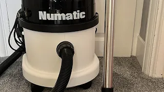 Rare 1992 numatic ct370 dry vacuuming