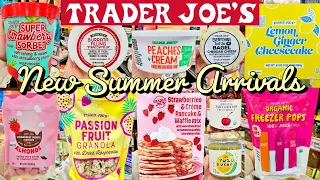 🤩 TRADER JOE’S ✨20 NEW SUMMER ARRIVALS✨ + GROCERY HAUL with REVIEW 🛒