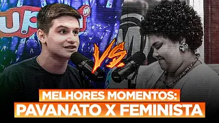 PAVANATO X FEMINISTA DO LULA: MELHORES MOMENTOS