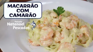 MACARRÃO COM CAMARÃO 🦐