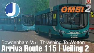 A Voith B7RLE To Wotton | Route 115 | Bowdenham V5.0 | OMSI 2