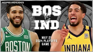 Boston Celtics vs Indiana Pacers Full Game 1 Highlights | May 21 | 2024 NBA Playoffs