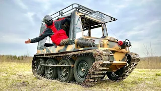 Insane offroading on the newest tracked vehicle Tourist!