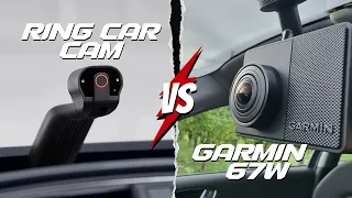 Ring Car Cam VS Garmin Dash Cam 67W - Which One is Right for you?