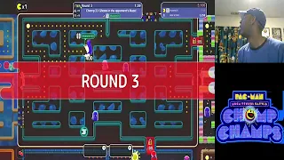 Shawne's First Elimination Mode Of New Pac-Man Game.