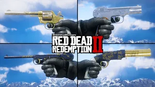 Red Dead Redemption 2 - Secret Guns, Rifles & More | All Weapons Customization & Showcase