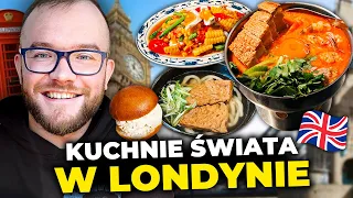 LONDYN: Restauracje z KUCHNIĄ ŚWIATA w Londynie - testuję jedzenie indyjskie, tajskie i japońskie