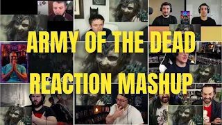 Army Of The Dead Trailer REACTION MASHUP! | Zack Snyder | Army Of The Dead Reaction