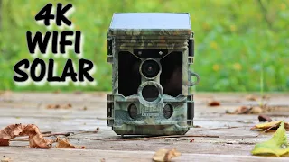 Solar 4K Ceyomur CY95 40MP Trail Camera with WiFi and Wide Angle Lens: Field Test and Review