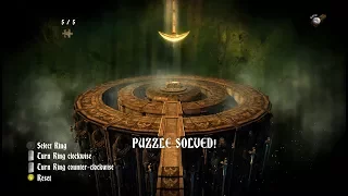 Pan’s Temple trial puzzle solved in 5 turns (2 ways) Castlevania Lords of Shadow