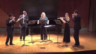 .::The Colburn school performance forum "Daphnis et Chloe by Maurice Ravel" flute orchestra::..