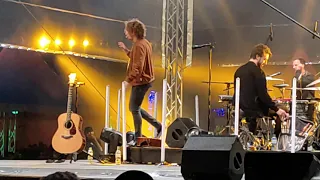 Michael Schulte in Billigheim 07.08.2021 plays Backstreet Boys und Michael Jackson