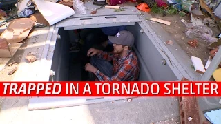 Trapped In A Tornado Shelter