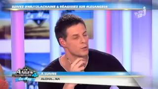 Marine et Benjamin sur le plateau des anges sur nrj 12