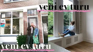 YENİ EVİMİZİN BOŞ HALİNE BUYRUNUZ 🏡HOLLANDA'DA EV TURU