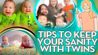 HAVING TWINS??? Tips to Keep Your Sanity with Twins | Amazing Twin Parenting Hacks!