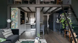 industrial design in beautiful Scandinavian apartments