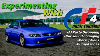 Experimenting with Gran Turismo 4: Episode 3 (Broken races/AI part swapping/Car sounds/Corruptions)