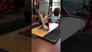 120kg snatch @77kg 16yo | 2 days out from comp