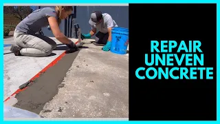 Repair Uneven Concrete